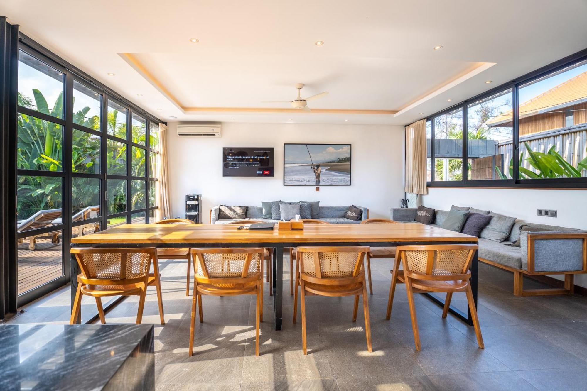 Brand New 5 Bedroom Villa Enclosed Living Room Canggu Canggu (Bali) Exterior photo