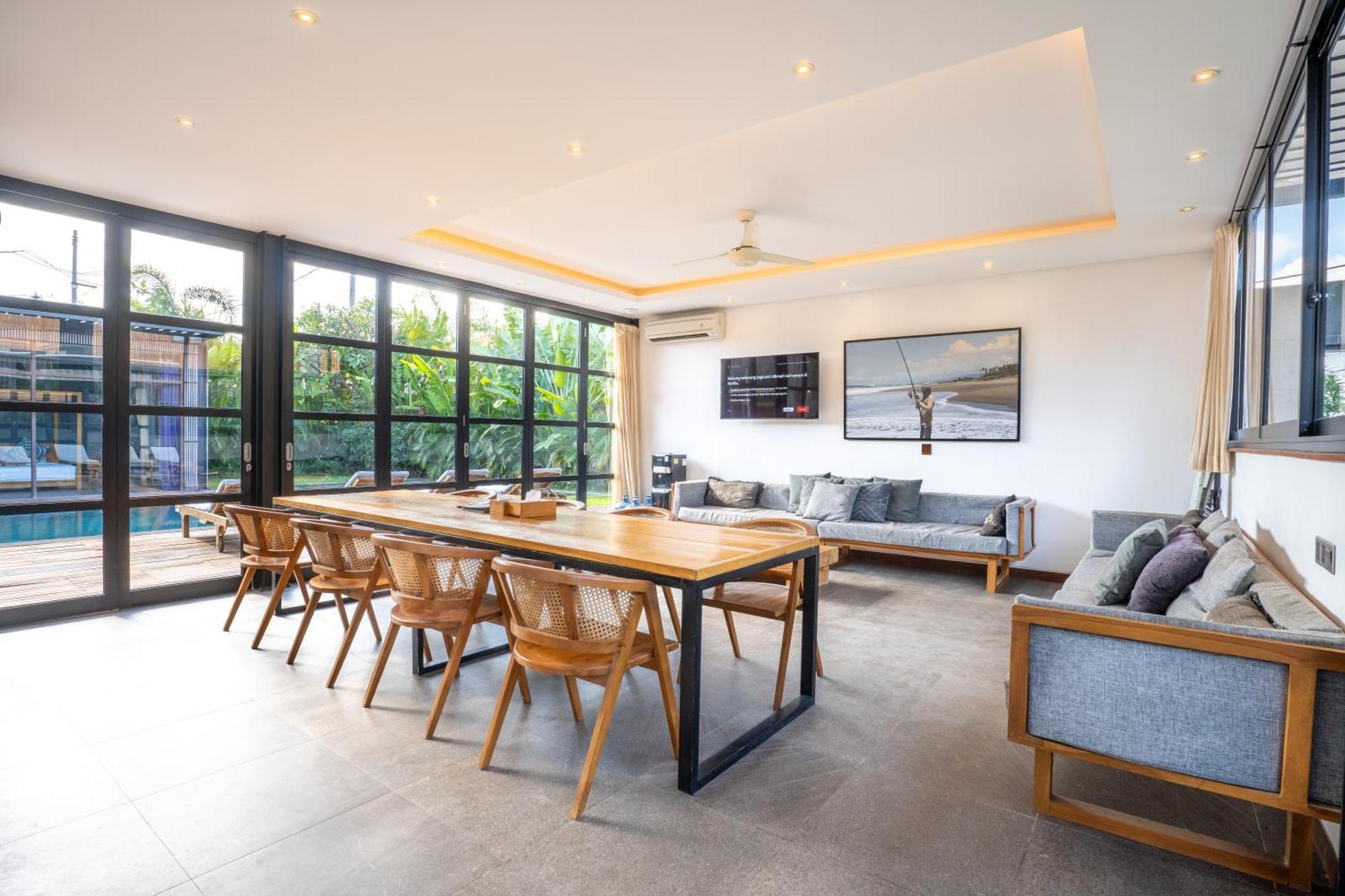 Brand New 5 Bedroom Villa Enclosed Living Room Canggu Canggu (Bali) Exterior photo